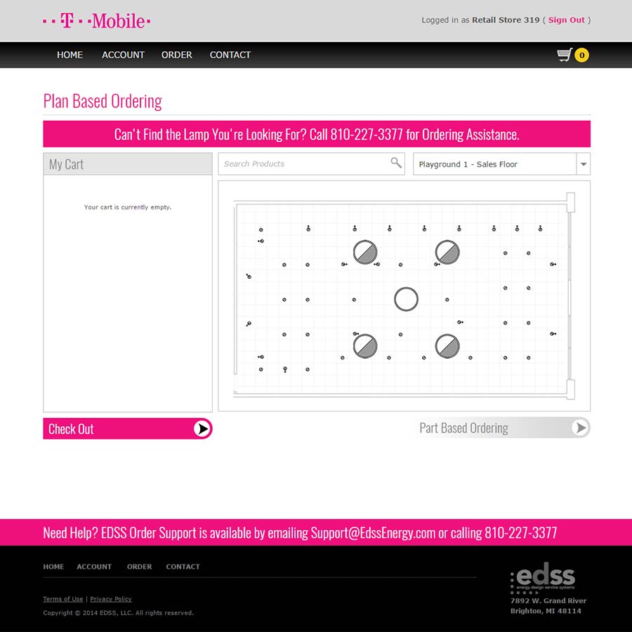 SaaS Website - Floorplan Lighting Selector (Graphical)